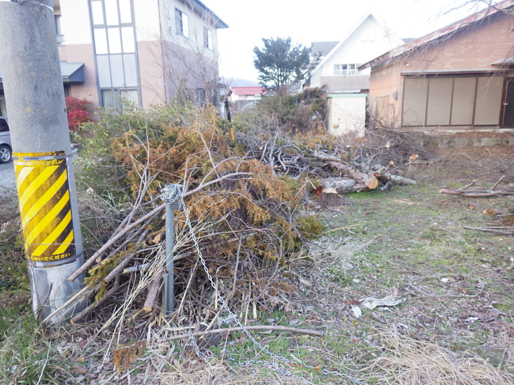 伐採・剪定・枝降ろし 原村・茅野市・富士見町・北杜市