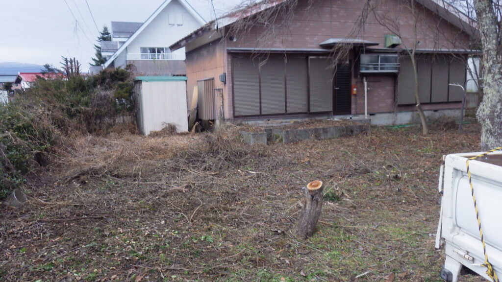 伐採・剪定・枝降ろし 原村・茅野市・富士見町・北杜市